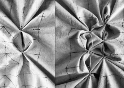An Experiment Of Fabric Formwork For Cement Plaster On Smocking Pattern