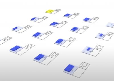 Stage-Parquet Layout Design with Parametric Shape Grammar for Experimental Theatre Stages