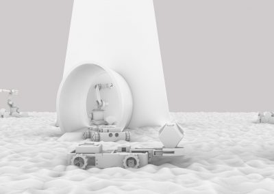 Additive Manufacturing in Architecture: Modular Shell Design in Mars Environment
