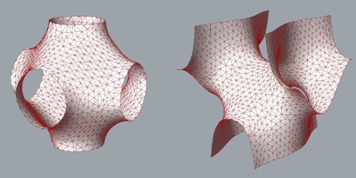 Güner, Yusuf Reşat. A design proposal with triply periodic minimal surfaces,  Master Thesis, Supervisor: Prof. Dr. Gülen Çağdaş, June 2016
