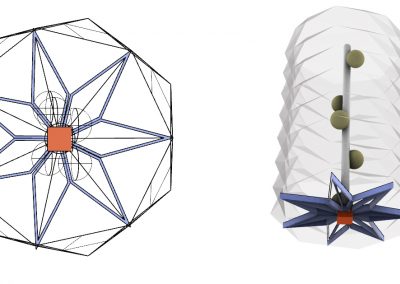 From Fiction to Construct In Architecture: An Adaptive Canopy Design