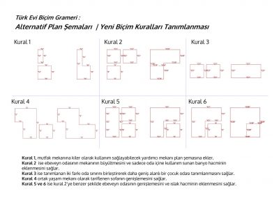 Turkish House Shape Grammars: Applying Space Syntax and Evolutionary Algorithms for Alternative Plan Schema Generation