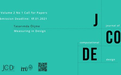 JCoDe Vol. 1 No 1: Measuring in Design Call for Papers Extended