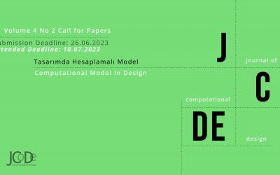 JCoDe Vol. 4 No 2: Computational Model in Design