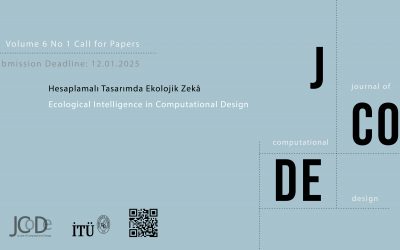 JCoDe Vol. 6 No 1: Ecological Intelligence in Computational Design