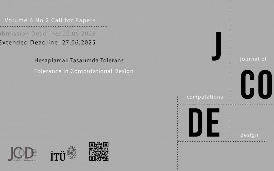 JCoDe Vol. 6 No 2: Tolerance in Computational Design