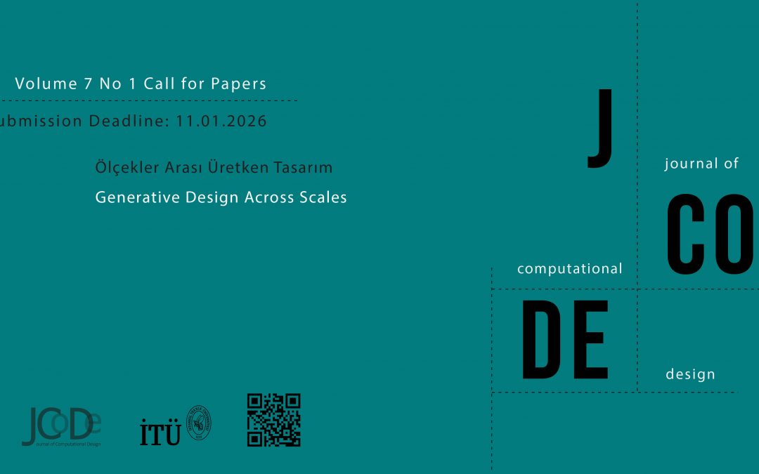 JCoDe Vol. 7 No 1: Generative Design Across Scales