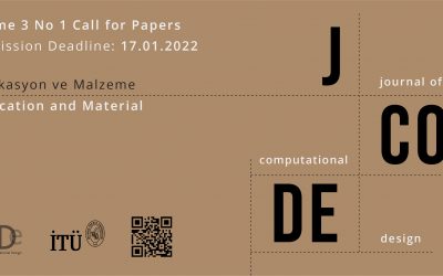 JCoDe Vol. 3 No 1: Fabrication and Material