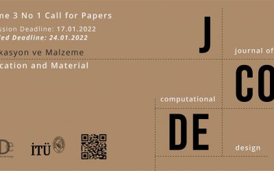 JCoDe Vol. 3 No 1: Fabrication and Material