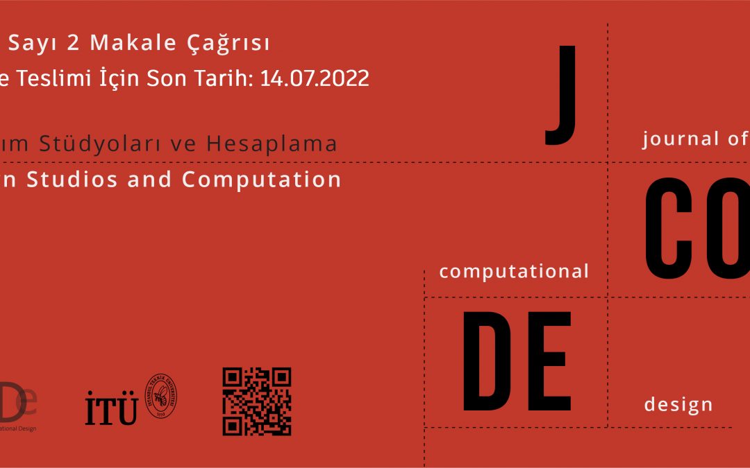 JCoDe Vol. 3 No 2: Design Studios and Computation