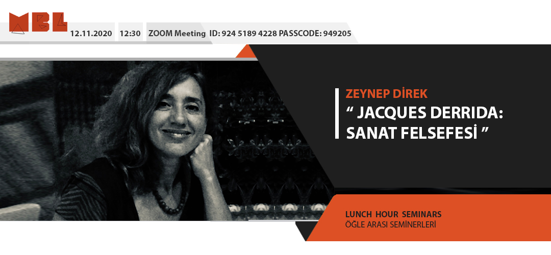 Postponed Lunch Hour Seminar: Zeynep Direk