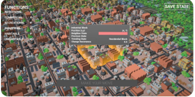 Gürbüz, Şerif Atilla. Designing an Augmented Reality Based City Building Game Using Cellular Automata. Master Thesis, Supervisor: Assoc. Prof. Dr. Sema Alaçam, July 2020.