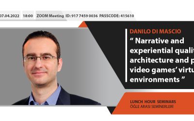 Lunch Hour Seminar: Danilo Di Mascio