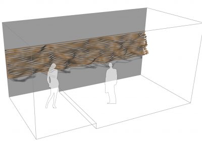 Shape Optimization of Acoustic Wood Panels Using Simplex Noise Algorithm