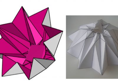 origami simulation and the physical model