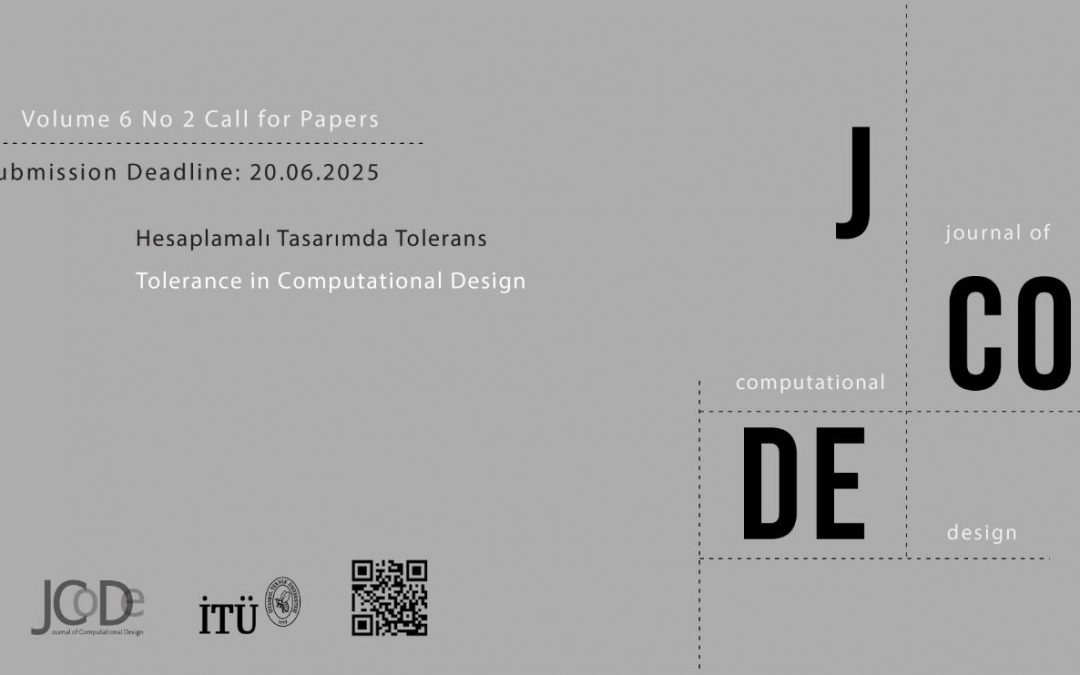 JCoDe Vol. 6 No 2: Tolerance in Computational Design