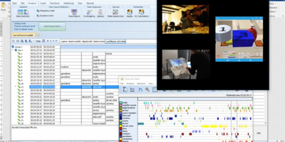 Studying gesture-based interaction on a mobile augmented reality application